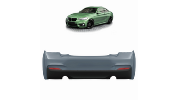 Zderzak BMW 2 F22 F23 Tył z dyfuzorem