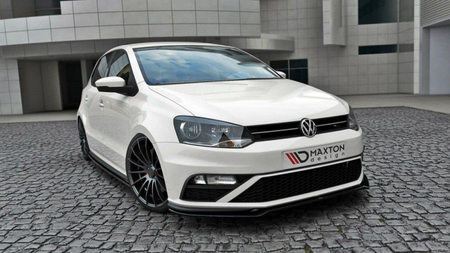 Splitter Volkswagen Polo V Facelift GTI przód v.2 Gloss Black