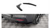 REAR SIDE SPLITTERS V.2 BMW 1 F20/F21 M-POWER FACELIFT Gloss Black