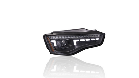Lights Audi A5 8T Facelift HID Black