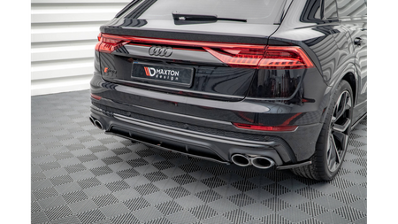 Splitter Audi SQ8 4M Tył Boczne Gloss Black