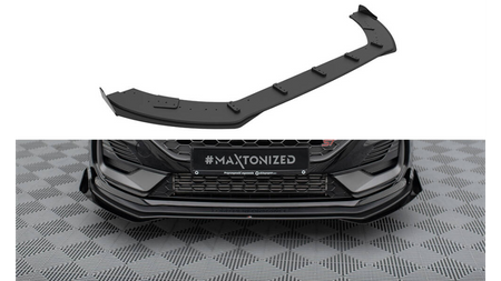 Splitter Ford Fiesta VIII Facelift ST Przód Pro + flaps Black