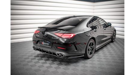 Splitter Mercedes-Benz CLS 53 C257 Rear Central with Diffuser Gloss Black