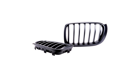 Grill BMW X3 F25 X4 F26 Facelift pojedyncze żeberka Matt Black