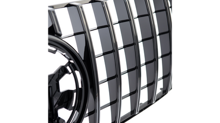 Grill Mercedes-Benz GLE V167 GLE C167 GT Gloss Black Camera