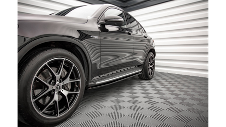 Dokładka Mercedes-Benz GLC C253 Progi v.1 Gloss Black