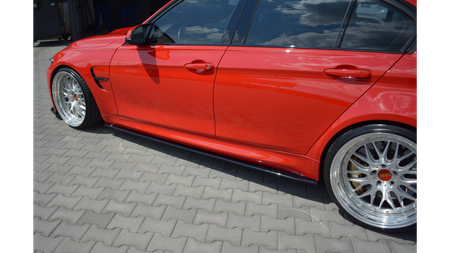 Diffuser BMW 3 F80 M-Pack Side Skirts v.1 Gloss Black