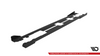 Diffuser Honda Civic X Side Skirts Street Pro Black + Gloss Flaps
