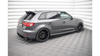 Dokładka Audi A3 8V Facelift S-Line Progi Street Pro Black-Red + Gloss Flaps