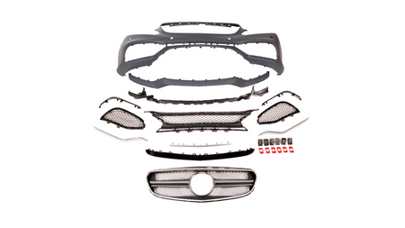 Bumper Mercedes-Benz E W212 S212 Facelift Front PDC Grill