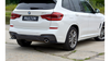 Splitter BMW X3 G01 M-Pack Tył Boczne Gloss Black