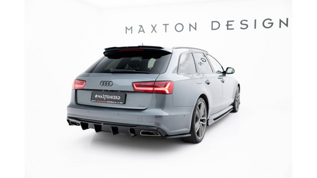 Splitter Audi S6 A6 S-Line A6 C7 FL Rear Side v.3