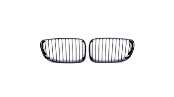 Grill BMW 1 E81 E82 E87 E88 Facelift Single Line Gloss Black