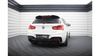 Diffuser BMW 1 F20 Facelift M-Pack Rear Valance Double Exhaust Version both side Gloss Black