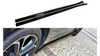 Diffuser Opel Astra J GTC Side Skirts Gloss Black