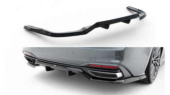 Splitter Audi A5 F5 Facelift Tył Środkowy z Dyfuzorem