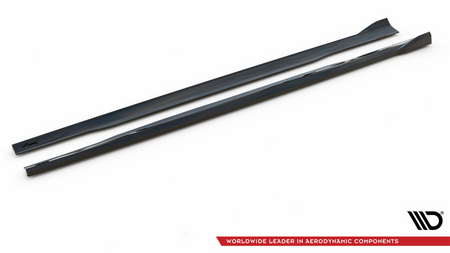 Diffuser Audi S8 D4 Side Skirts v.2 Gloss Black