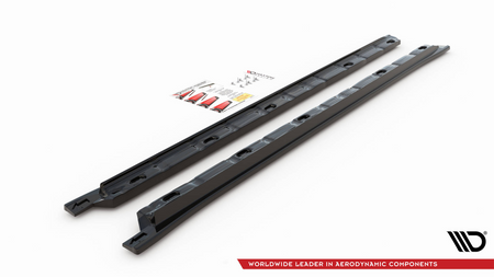 Diffuser Volkswagen Tiguan II Side Skirts Gloss Black