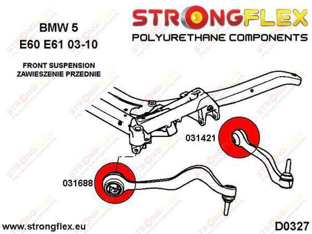 Front control arm to chassis bush