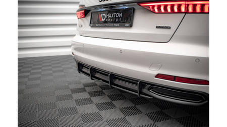 Dyfuzor Audi A6 C8 Tył Street Pro Red