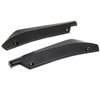 Universal Car Rear Bumper Lip Splitter Diffuser Chin Spoiler Canard Deflector Black