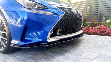 Splitter Lexus RC Front v.2 Gloss Black