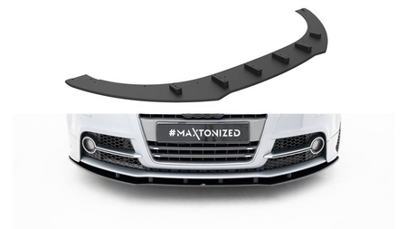 Splitter Audi TT S S-Line 8J Facelift Przód Street Pro Black