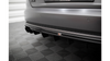 Diffuser Audi A4 S-line B9 Rear Valance Version with a double exhaust tip on one side