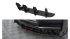 Diffuser Nissan GTR R35 Facelift Rear Street Pro Red