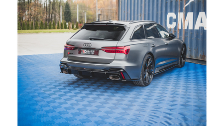 Przedłużenie Spoilera Audi RS6 C8 v.1 Gloss Black