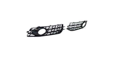 Fog Light Covers Audi A3 8P Gloss Black