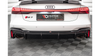 Dokładka Audi RS6 RS7 C8 Zderzak Tył Gloss Black