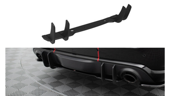 Diffuser Dodge Durango III SRT Rear Street Pro Red