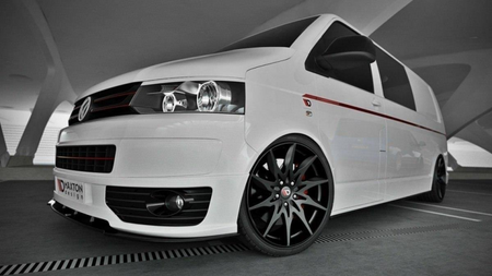 Splitter Volkswagen T5 Sportline Front Gloss Black