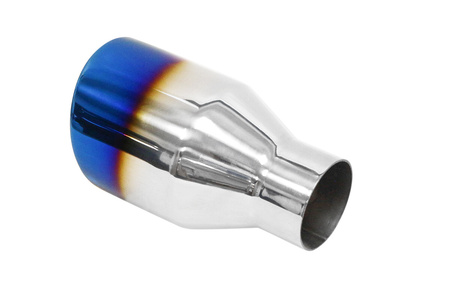 Końcówka tłumika 102mm wejście 60mm Polerowana Burn