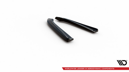 Splitter Audi RS6 C6 Rear Side Gloss Black