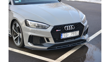 Splitter Audi RS5 F5 przód v.1 Gloss Black