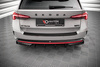 Diffuser Skoda Octavia IV RS Rear Valance Gloss Black
