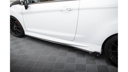 Side Skirts Ford Fiesta ST ST-Line Mk7 Flaps v.4