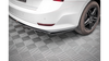 Splitter Skoda Octavia IV Rear Central with Diffuser Gloss Black