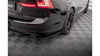 Splitter Volvo V90 II Rear Side Gloss Black