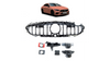 Grill Mercedes-Benz CLS C257 GT Gloss Black Camera