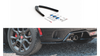 Splitter Fiat 124 Spider Abarth Rear Side Gloss Black