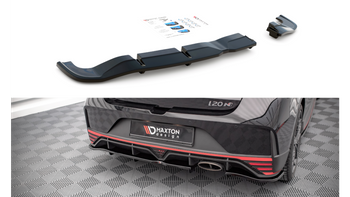 Splitter Hyundai I20 N III Tył Środkowy z Dyfuzorem Gloss Black