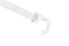 Front upper strut bar Honda Accord VI White