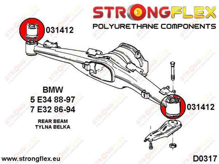 Rear beam mount bush SPORT