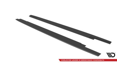 Diffuser Audi RS4 B8 Side Skirts Street Pro Black