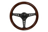 Steering wheel 350mm Wood Black