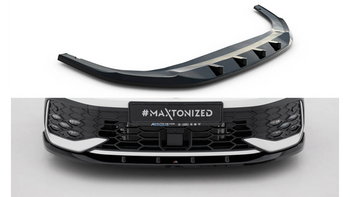 Splitter Volkswagen Golf GTI GTE R-Line Mk8 Facelift Front v.5