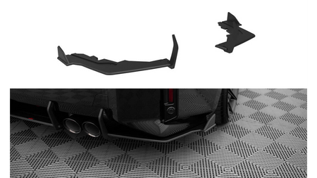 Splitter BMW 2 G87 M-Pack Rear Side Street Pro v.2 Black